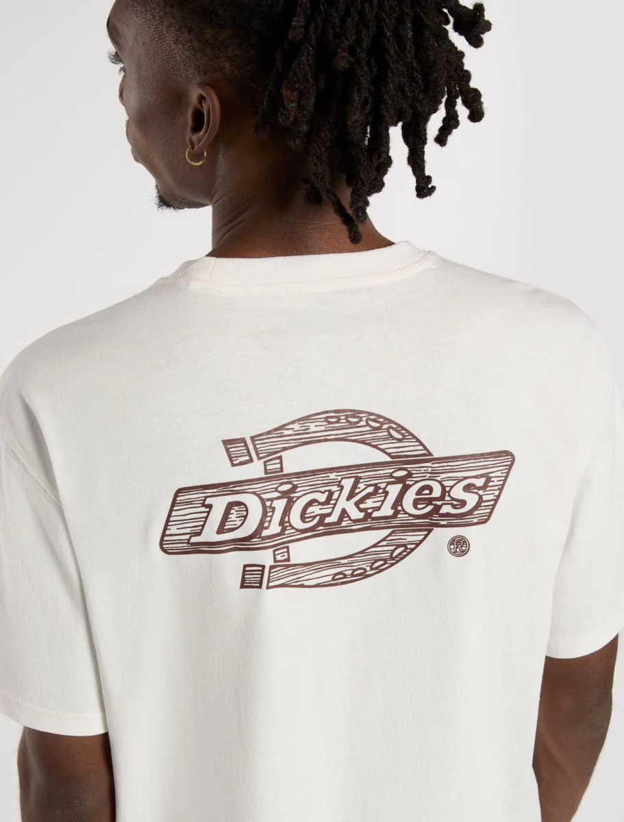 T-shirts korte mouw beige Dickies - Image 3