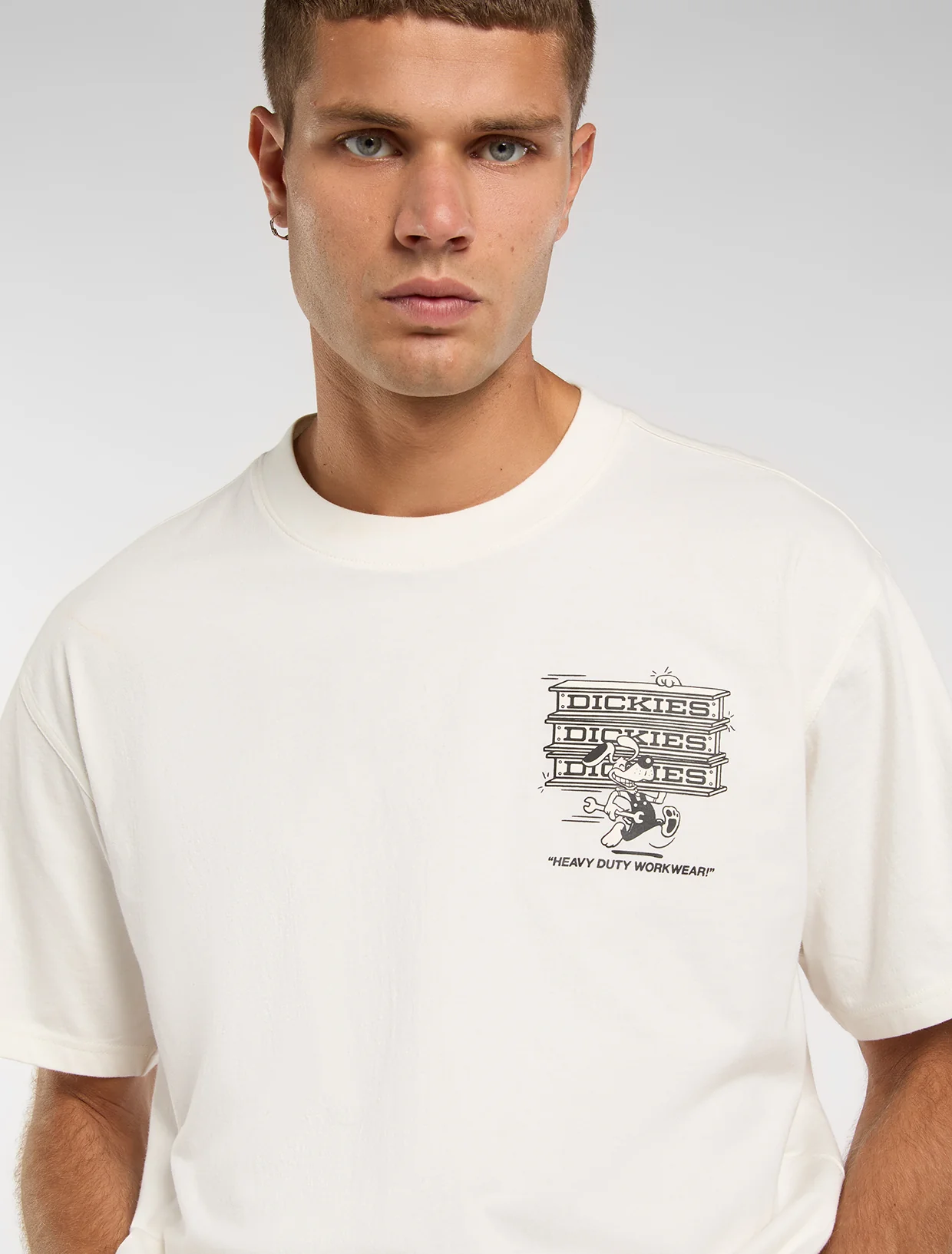 T-shirts korte mouw beige Dickies - Image 2