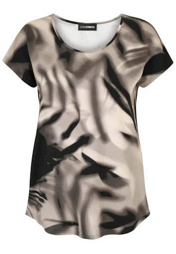 T-shirts korte mouw beige Doris Streich