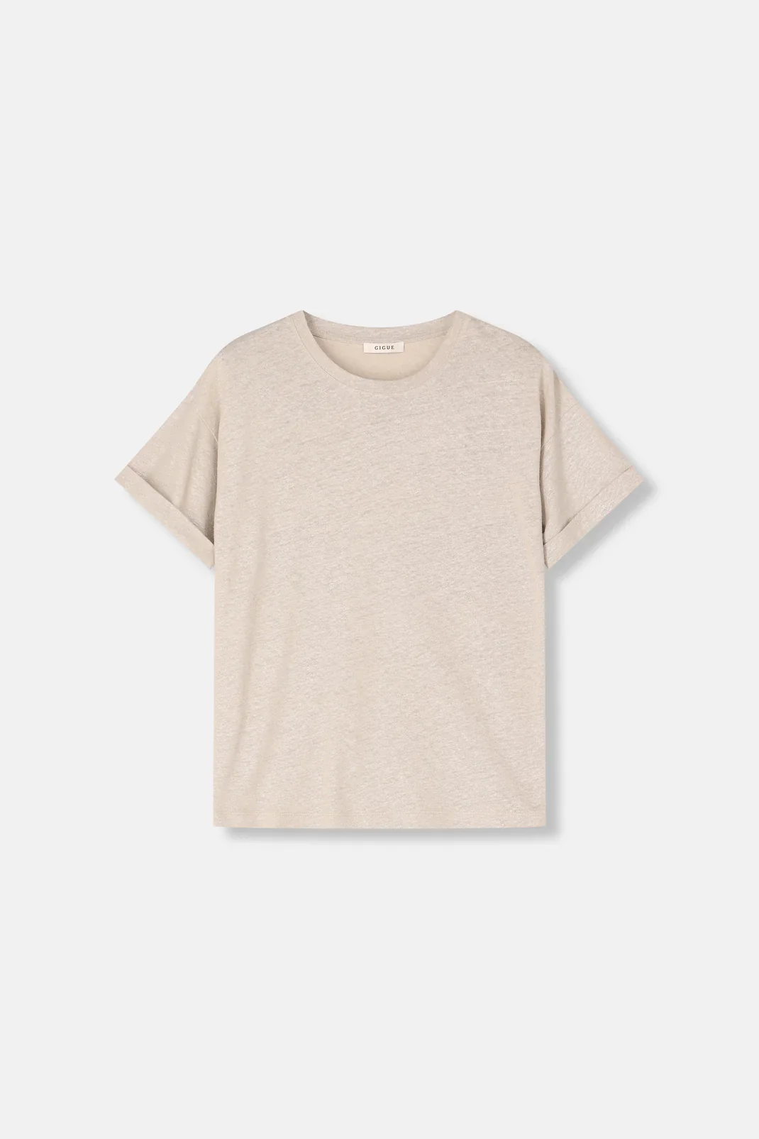 T-shirts korte mouw beige Gigue
