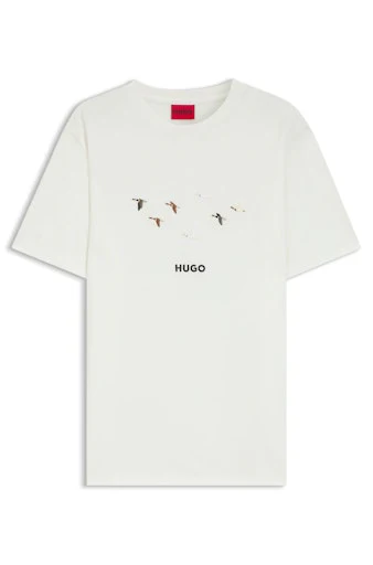 T-shirts korte mouw wit HUGO RED