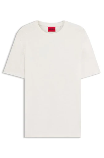 T-shirts korte mouw beige HUGO RED