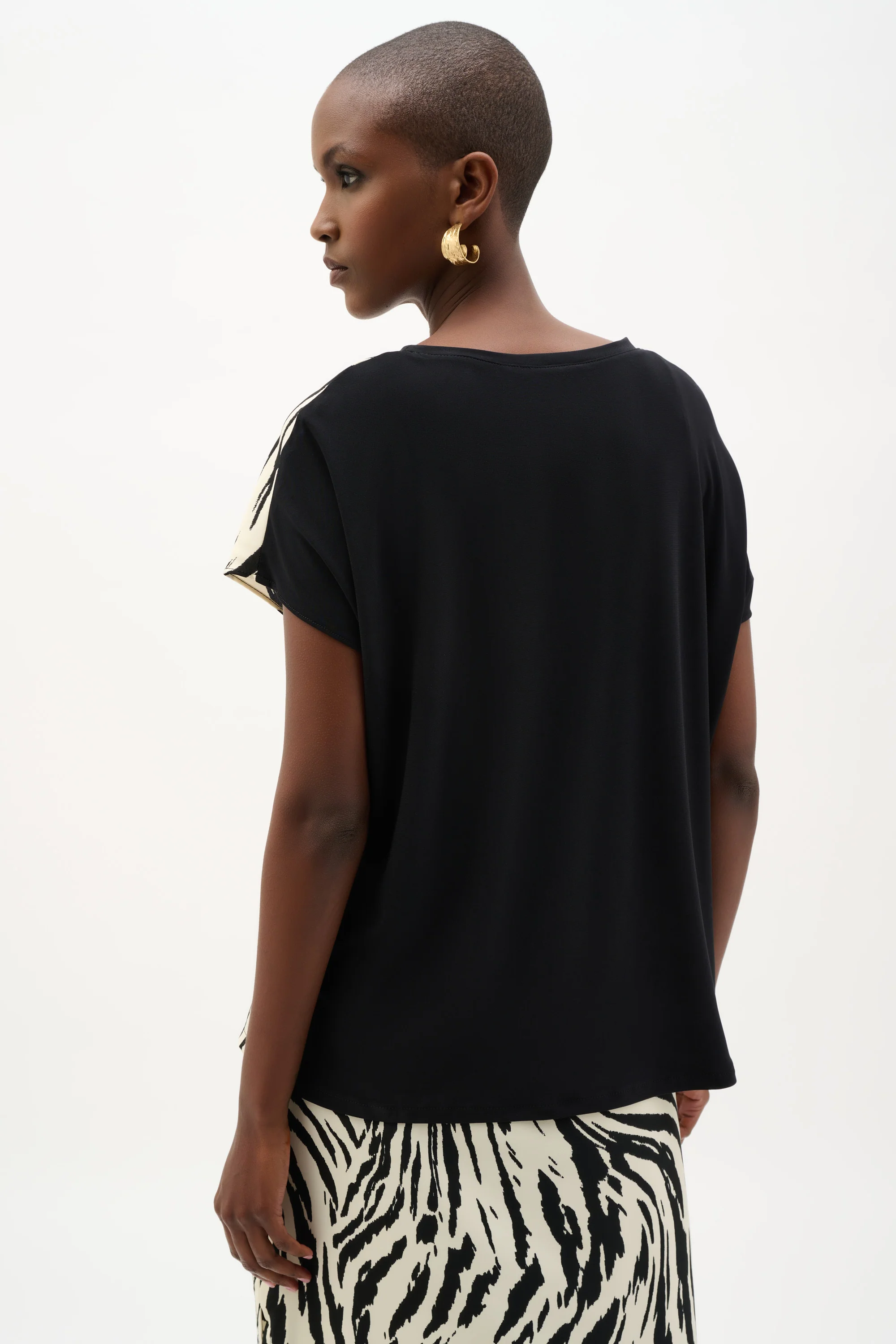 T-shirts korte mouw beige Joseph Ribkoff - Image 3