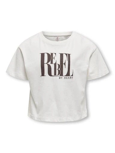 T-shirts korte mouw beige KIDS ONLY