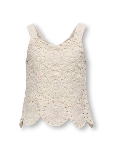 T-shirts korte mouw beige KIDS ONLY