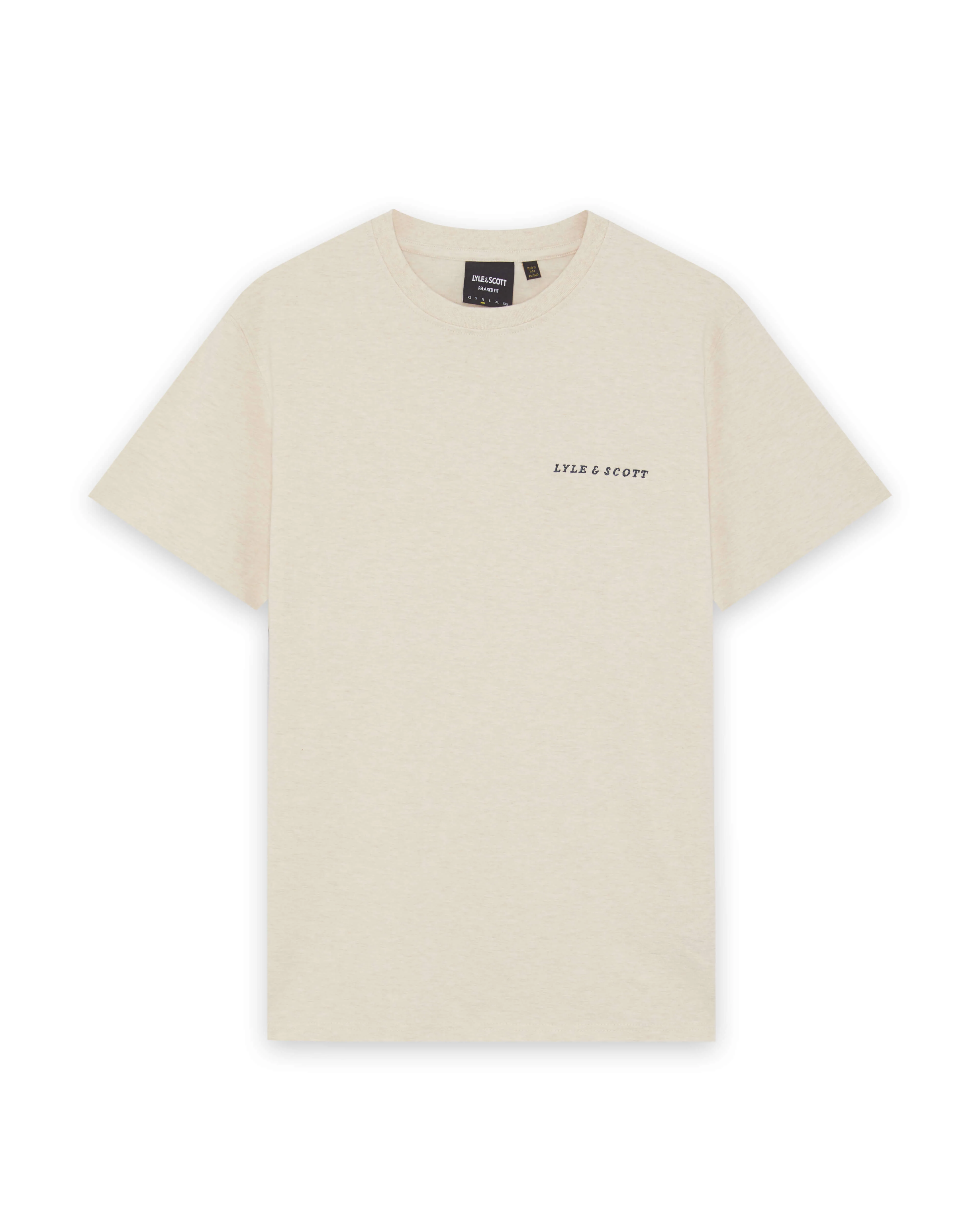 T-shirts korte mouw beige Lyle & Scott