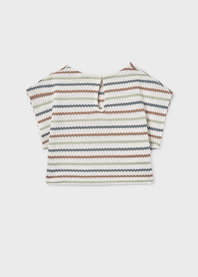 T-shirts korte mouw beige Mayoral - Image 3