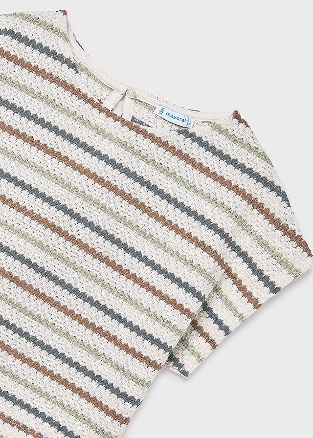 T-shirts korte mouw beige Mayoral - Image 4
