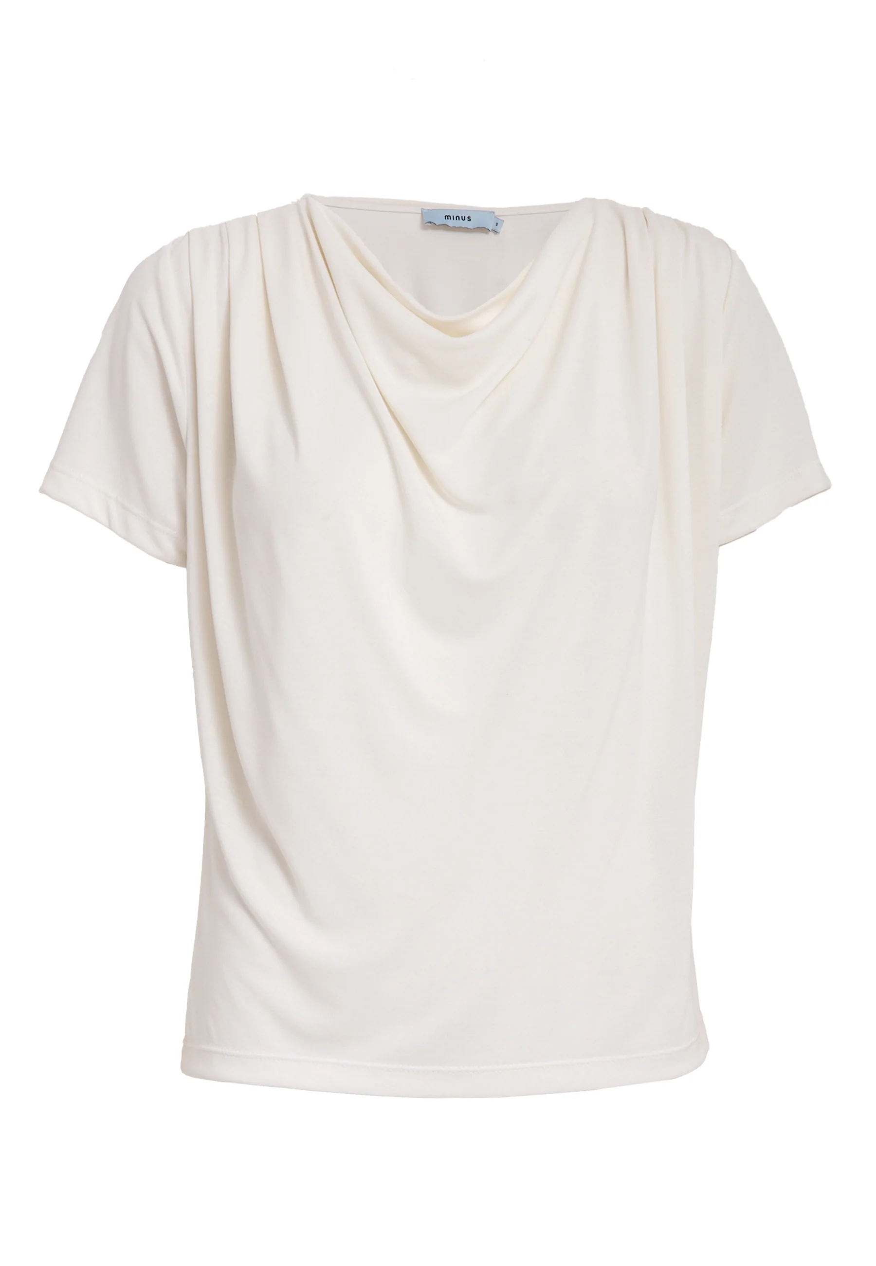 T-shirts korte mouw beige Minus - Image 4