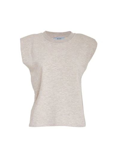T-shirts korte mouw beige Minus - Image 6
