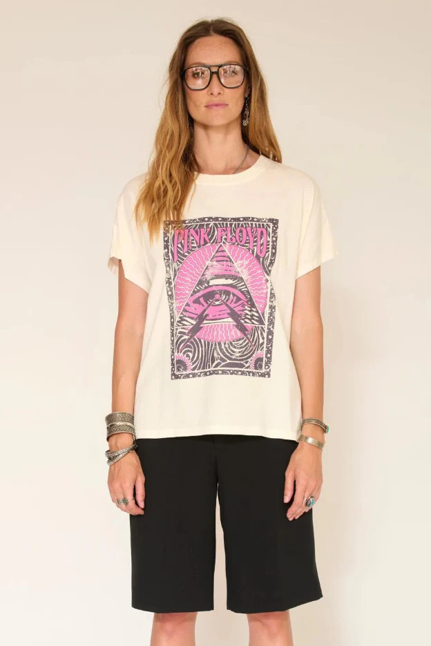 T-shirts korte mouw beige MKT studio