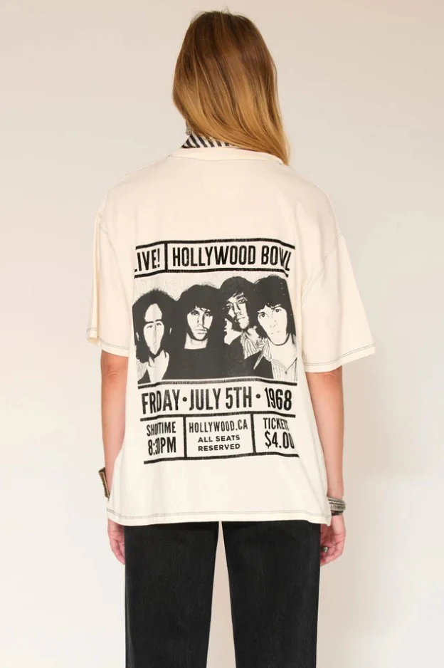 T-shirts korte mouw beige MKT studio - Image 2