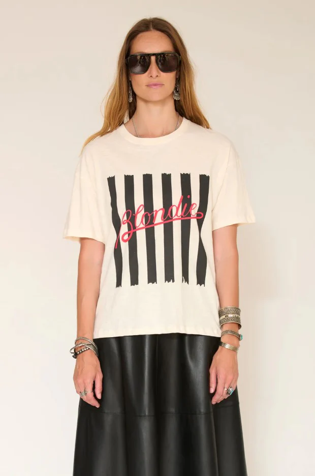 T-shirts korte mouw beige MKT studio