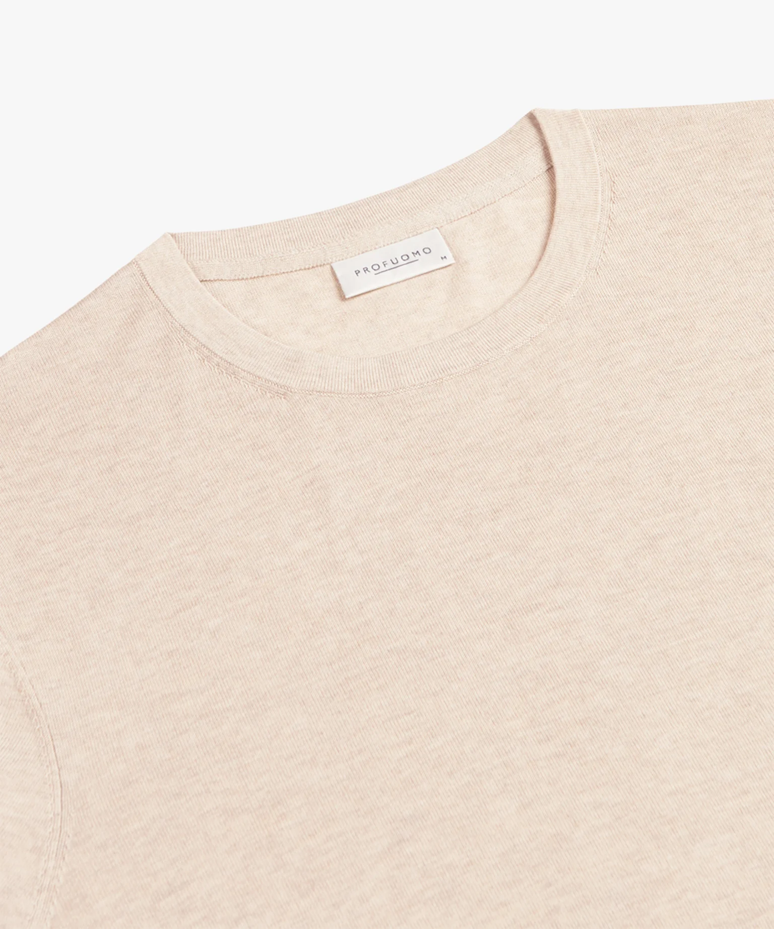 T-shirts korte mouw beige Profuomo - Image 2