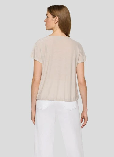 T-shirts korte mouw beige Rabe - Image 4