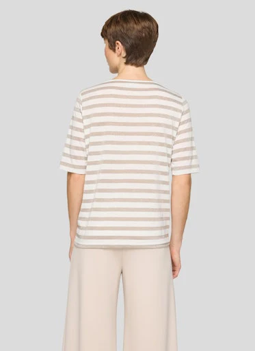 T-shirts korte mouw beige Rabe - Image 4