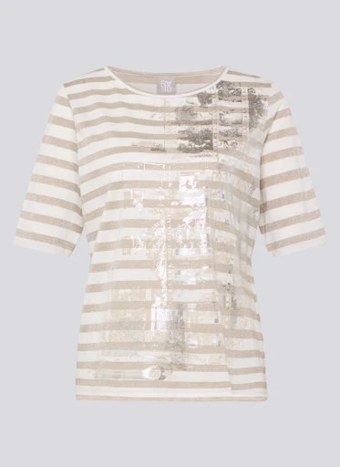 T-shirts korte mouw beige Rabe - Image 6