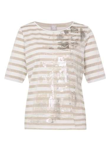 T-shirts korte mouw beige Rabe - Image 7