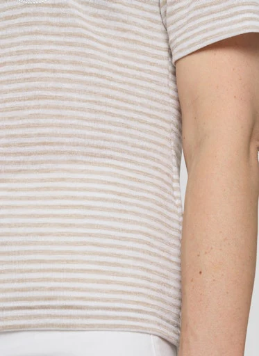 T-shirts korte mouw beige Rabe - Image 5