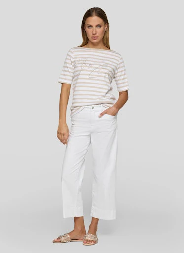 T-shirts korte mouw beige Rabe