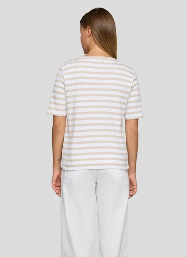 T-shirts korte mouw beige Rabe - Image 4