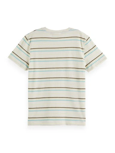 T-shirts korte mouw beige Scotch & Soda - Image 3