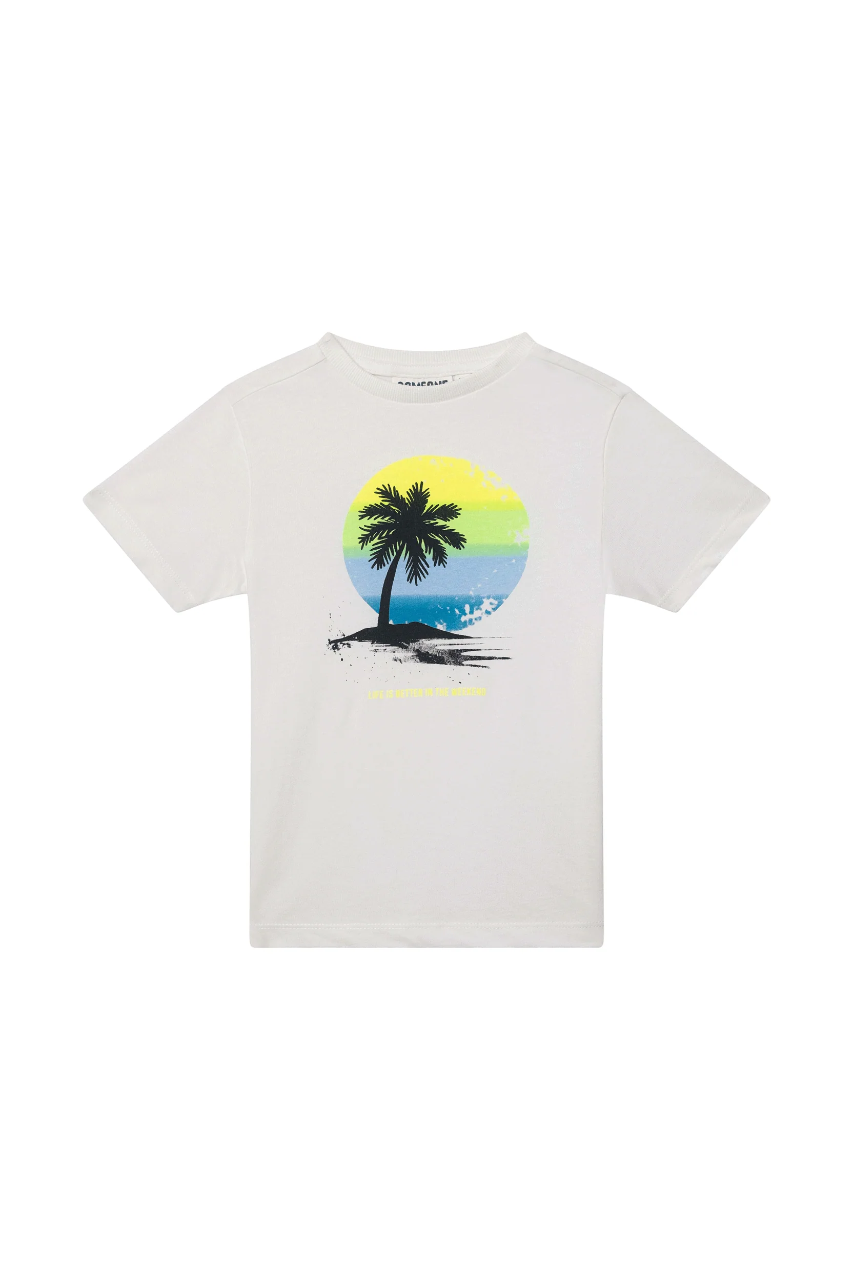 T-shirts korte mouw beige Someone