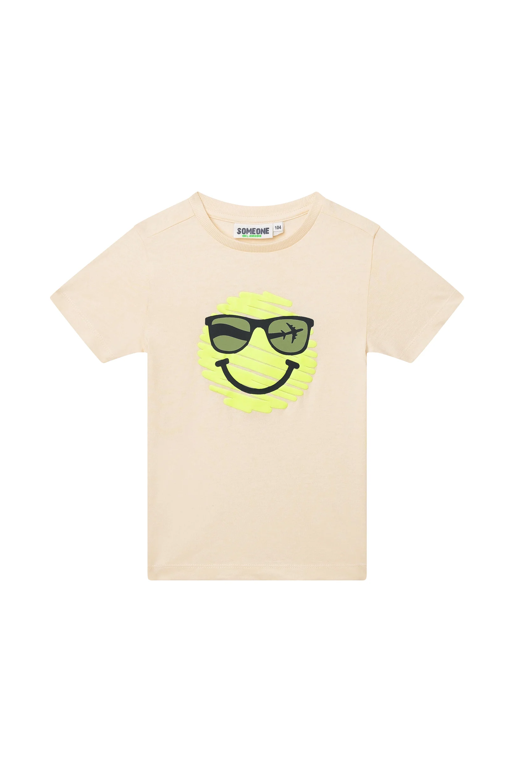 T-shirts korte mouw beige Someone