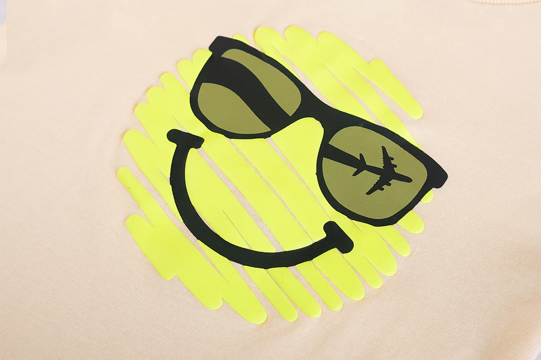 T-shirts korte mouw beige Someone - Image 3