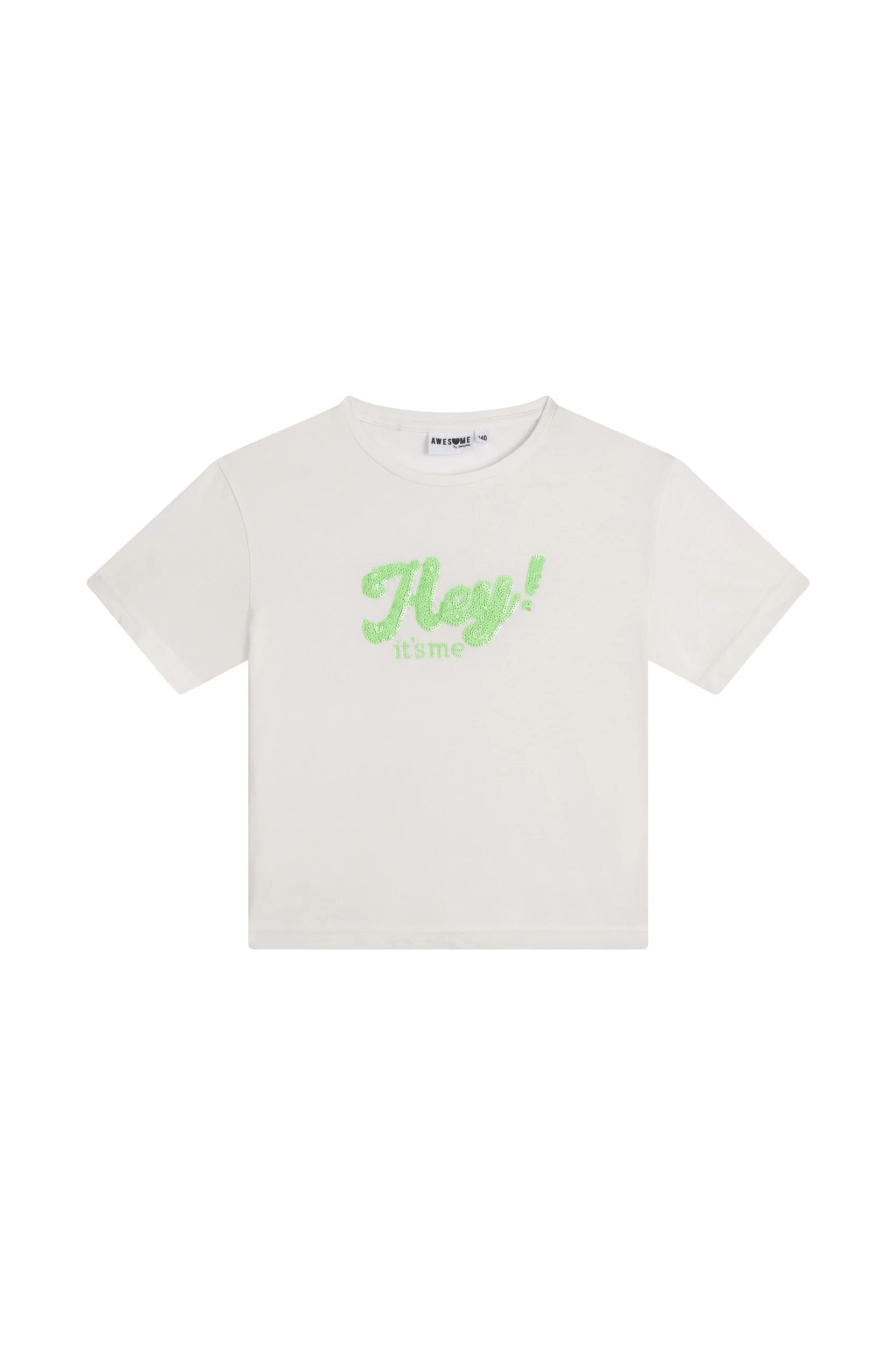 T-shirts korte mouw beige Someone