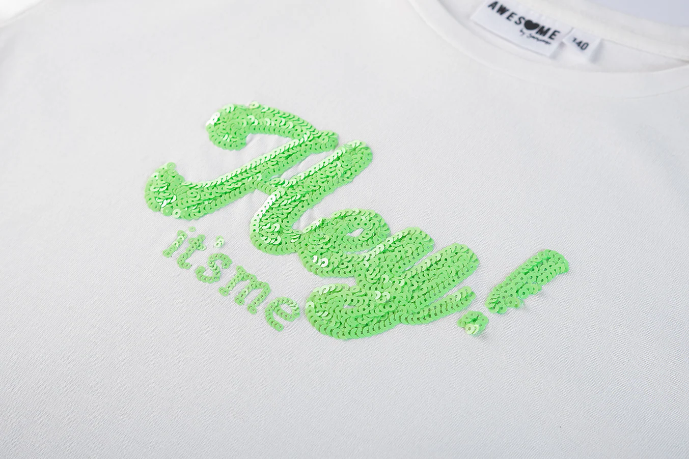 T-shirts korte mouw beige Someone - Image 2