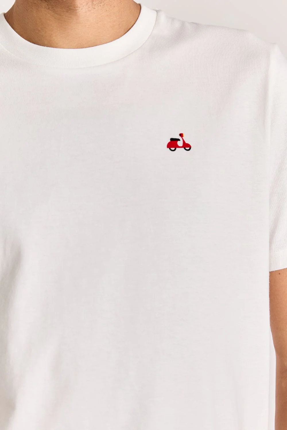 T-shirts korte mouw wit STRØM - Image 3