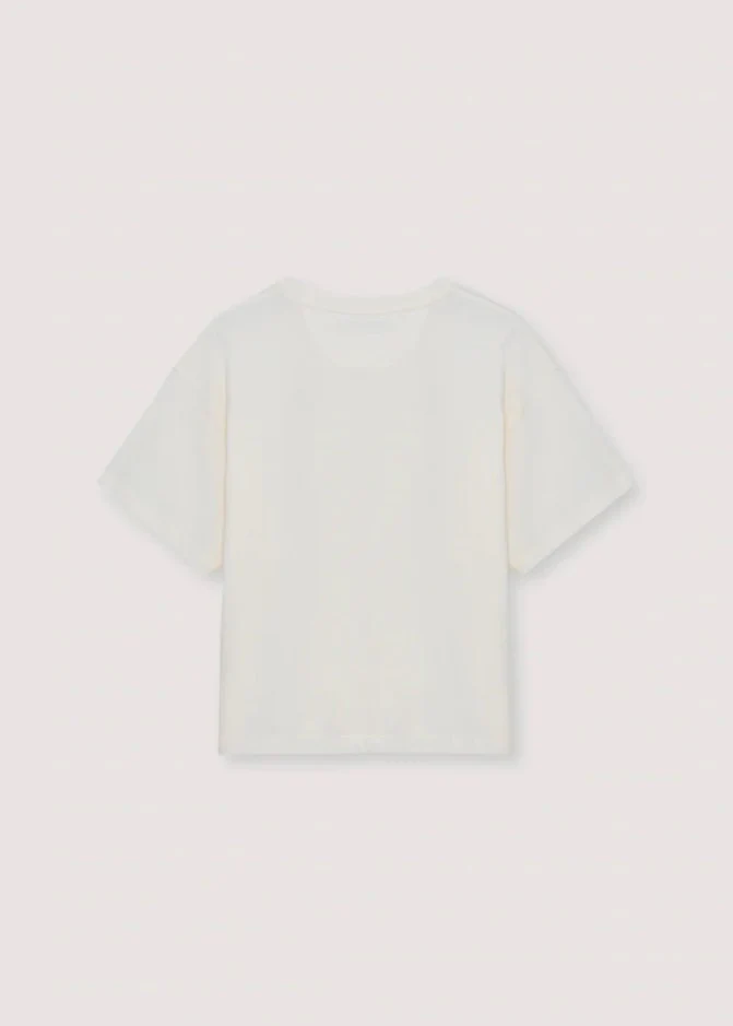 T-shirts korte mouw beige The New Society - Image 3