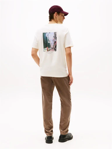 T-shirts korte mouw beige Tommy Hilfiger - Image 2