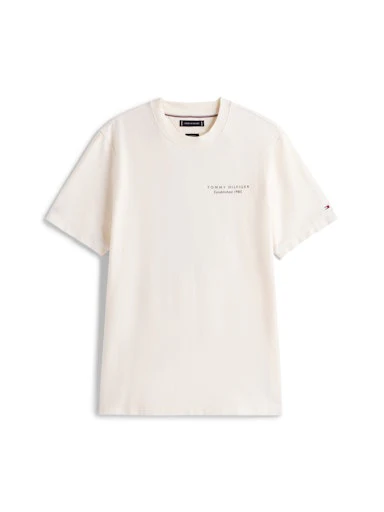 T-shirts korte mouw beige Tommy Hilfiger - Image 4