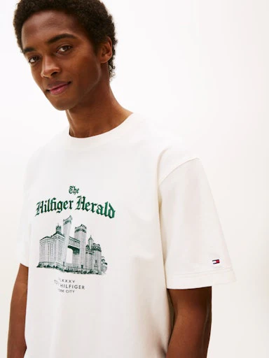 T-shirts korte mouw beige Tommy Hilfiger - Image 5
