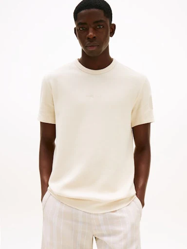 T-shirts korte mouw beige Tommy Jeans