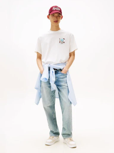 T-shirts korte mouw beige Tommy Jeans - Image 3