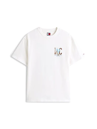 T-shirts korte mouw beige Tommy Jeans - Image 4