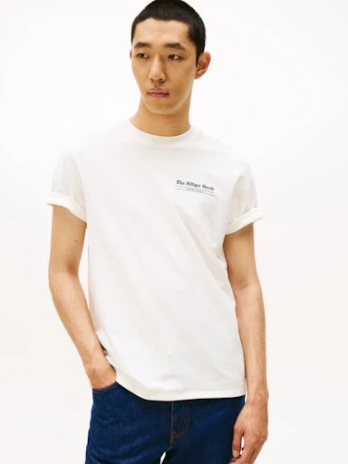 T-shirts korte mouw beige Tommy Hilfiger