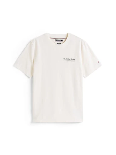 T-shirts korte mouw beige Tommy Hilfiger - Image 4