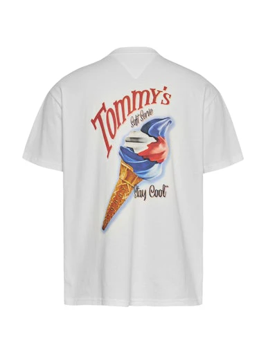 T-shirts korte mouw wit Tommy Jeans - Image 6