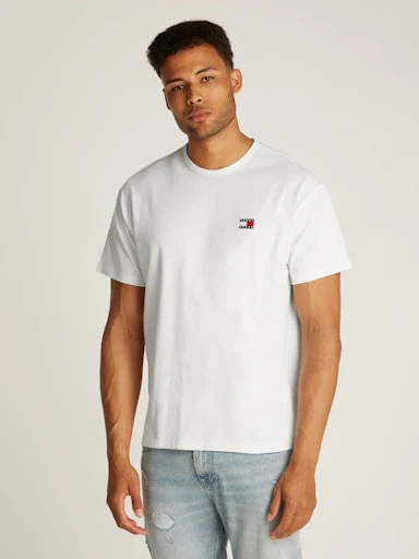 T-shirts korte mouw wit Tommy Jeans