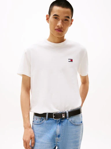 T-shirts korte mouw beige Tommy Jeans