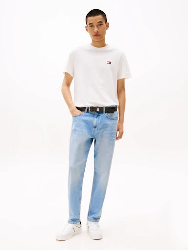 T-shirts korte mouw beige Tommy Jeans - Image 3