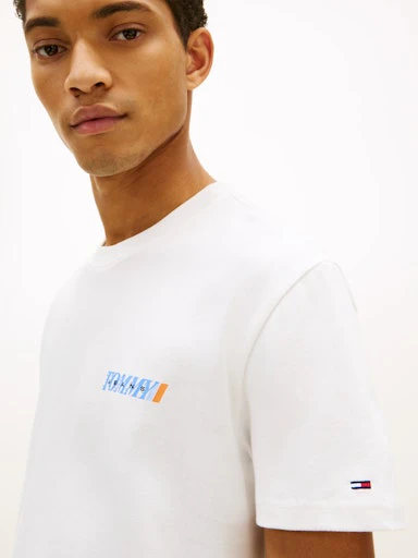 T-shirts korte mouw beige Tommy Jeans - Image 4