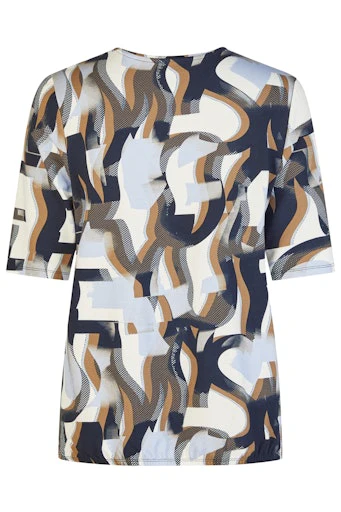 T-shirts korte mouw blauw Barbara Lebek - Image 2