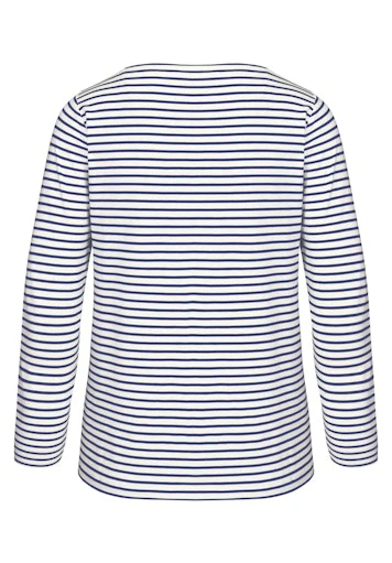 T-shirts lange mouw blauw Bianca - Image 2