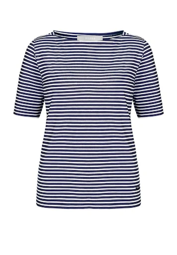 T-shirts korte mouw blauw Bianca