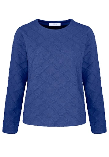 T-shirts lange mouw blauw Bianca